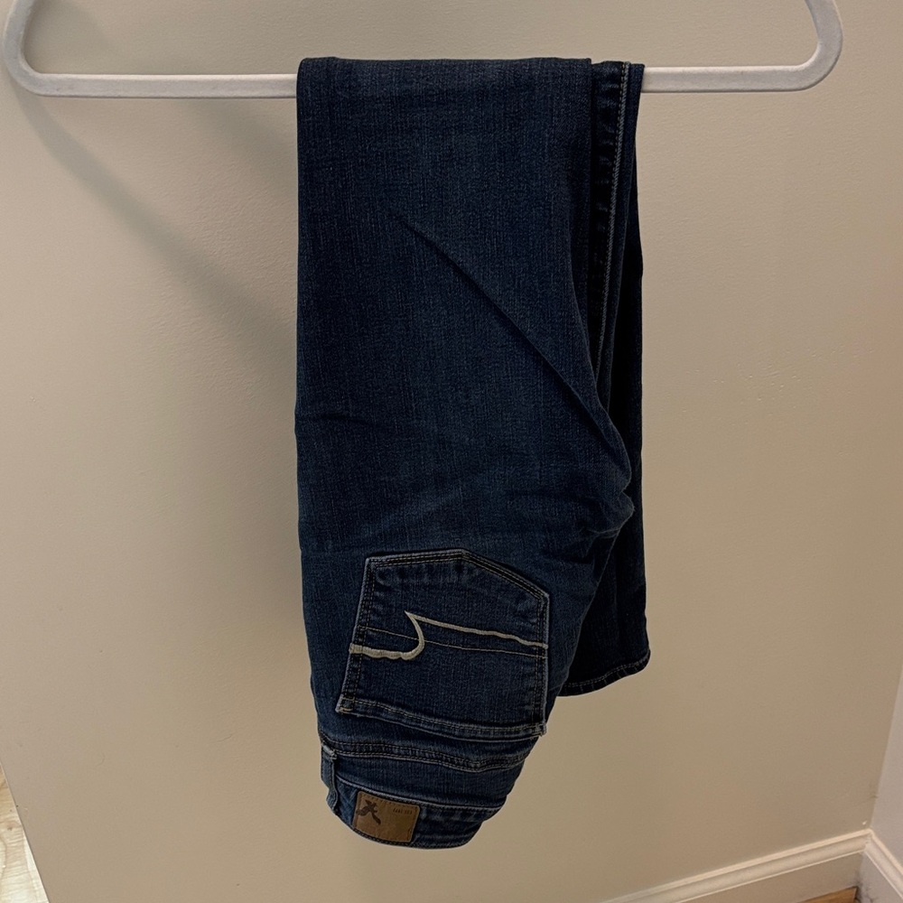 American Eagle Outfitters Dark Blue Skinny Jeans